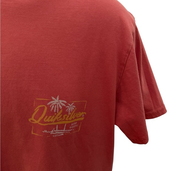 QUIKSILVER Surf Goods Tee Shirt Men M Medium Modern Fit - Picture 3 of 6